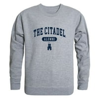 Citadel buldogs alumni fleece crewneck pulover dukserica Heather Sivi medij
