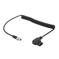 D Dodirnite mužjak za pin mini XLR kabel za namotani kabel za napajanje za TVlogic monitor 12V, kabel
