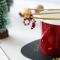 Kašika od nehrđajućeg čelika Kašika s kašikom Božićni poklon set Kašika za pribor za jelo od nehrđajućeg