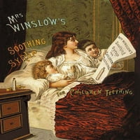 Gospođa Winslow's umirujući sirup likovna umjetnička platna ispis