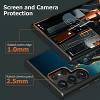 Kompatibilan sa Samsung Galaxy S ultra ultra Telefon Matte Hard Back & Soft Edge -Star Wars Mandalorian