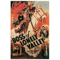 Posteranzi Movcf Boss iz Loneely Valley Movie Poster - In