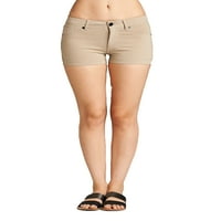 Esencijalne osnovne ženske ljetne ležerne kratke hlače - Junior veličine