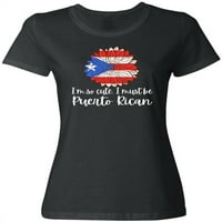 Inktastic sam tako sladak, moram biti Portorikanska suncokreta Portoriko Ženska majica