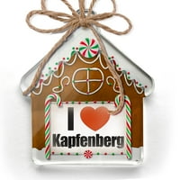 Ornament tiskan Jednostrana I Love I Love Kapfenberg Regija: Steiermark, Austrija Christmas Neonblond