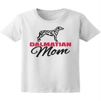 Dalmatinska mama silhoueta majica za majicu - MIMage by Shutterstock, ženska X-velika