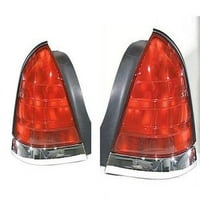 -Parts - set para - zamjena za - Ford Crown Victoria stražnji lampi za stražnju svjetlo Svjetiljke -