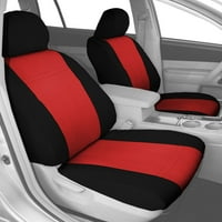 Kašike Calrend Centra za sjedalice od karbonskih vlakana za 2011- Dodge Durango - DG347-02FC crveni umetak sa crnom oblogom