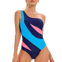 Ženska seksi a kupa za kupanje u boji koji odgovara kupaćem kostimu jednodijelno kupaći kostim