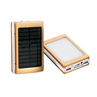Pontos Dual USB LED svjetlo 5-ćelijski punjač baterije BO Solarna energetska banka DIY CASE Kit
