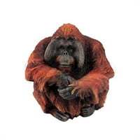 Veronese dizajn WU76172AA Veliki mužjak Orangutan ukrasna statuta figurica