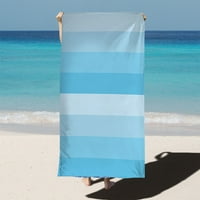 Yyeselk gradijentna plaža ručnik za ručnik za kupanje plaža pokrivač ručni ručnik za brisanje ručnika