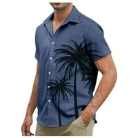 Dizajnerski proljetni ljetni muški povremeni pamuk solidne boje majica kratkih rukava Lose Majice Navy