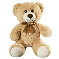 SprifAllBaby medvjed plišane igračke, slatka punjena životinja lutka sa satenom lukom za rođendan za