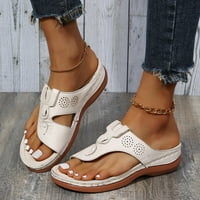 Ženske ortopedske sandale Udobni luk potporni klinovi sandale Flip Flops Sale Sale Summer Udobne klinove