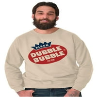 Retro Vintage Dubble Bubble gum Logo Dukserija za muškarce ili žene Brisco Brands 2x