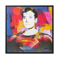Superman George Reeves Uokvirena platna Zidna umjetnost - pop umjetnost Stephen Chambers