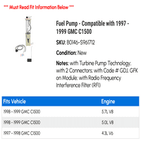 Pumpa za gorivo - kompatibilna sa - GMC C 1998