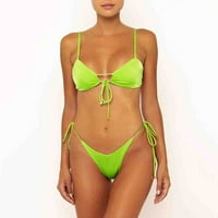 Extheyashe bikini setovi kupaći kostimi za žene Ljeto Print Split kupaći kostimi odjeća za kupalište