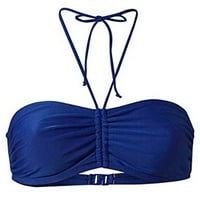 Kupaći kostimi za žene Scuba's Sling Summer V-izrez cvjetni print Mi & Match Plain Bikini Bandeau Top