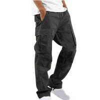 CLLIOS teretni pantalone za muškarce plus veličine Multi džepovi hlače na otvorenom taktičke hlače klasične