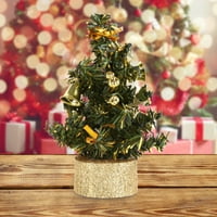 Moderan ukrašeni mini božićno drvce lako održavati PVC bez prozora umjetnog ukrasa za stol za božić