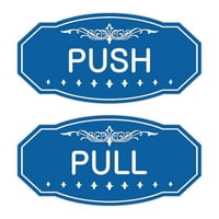Viktorijanski push pull set znakova - srednja 4 8