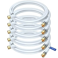 Koaksijalni kabel RG6, sa desnim kutom konektorom od 90 °, FT, pakovanje, COA kabel F-tipa Trostruko