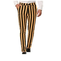 Aurouralne taktičke hlače za muškarce muške pruge personalizirane pantalone džepom dugme odijelo Hlače
