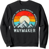 Vintage Waymaker obećava čuvaru Čudelja Christian Duweatshirt