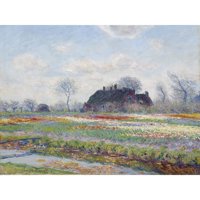 Claude Monet tulip polja na Sassenheim slikarstvu Extral Veliki XL Wall Art Poster Print