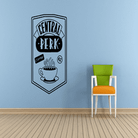 Centralni Perk kafe kafe Prijatelji TV emisija serija Zidne naljepnice Dizajn dekora za dječake Djevojke