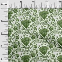 Onuone pamuk fle Light zelene tkanine azijski cvjetni opskrbljivanje za quilling ispisuje šivanje tkanine sa dvorištem širom