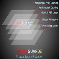 [3-paket] Samsung Galaxy S Superguardz [3D Zakrivljeni puni poklopac] Zaštitnik zaslona, ​​protiv sjaja,