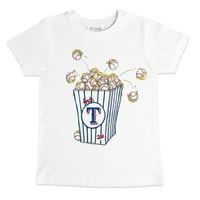 Mladi maleni kauč bijeli Texas Rangers Popcorn majica