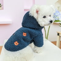 Bayell Velvet Thermal Pas COAT štene zimske odjeće Djevojka za kućnu ljubimcu jaknu Cat Hoodie odijelo