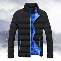 Outfmvch Crop vrhovi za muškarce Zimska topla Slim Fit Debeli bubble kaput casual jakna Outerwear Ženski