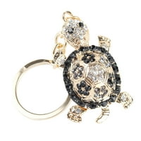 Kiplyki Veleprodaja kreativne šarene dijamantske slatke kornjače kreativni metalni privjesak za ključeve