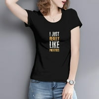 Svestrana ženska majica sa hvatanim sloganom, savršena za svaku priliku