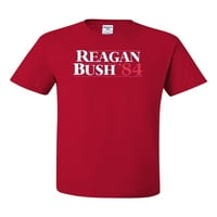 Divlji Bobby, Reagan Bush 'kampanja, Americana američki ponos, muškarci Grafički tee, crveni, 5x-veliki