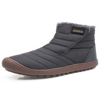 Daeful unise čizme za snijeg Neklizajući zimski čizmi na toplim cipelama casual plišani obloženi gležnjače