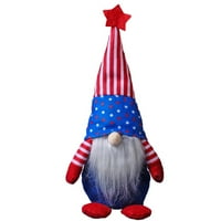 Američki dan nezavisnosti bezlični luck patuljak GNOME Plišani lutki lutka