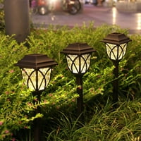 Miirene solarna LED ruta Rasvjeta Zemljište Scape Lights Garden Decoration Light