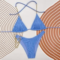Baycosin Dva kupaći kostim za žene Ljetne dame na plaži Bikini