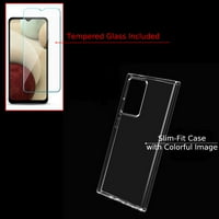 Slim-Fit zaštitna modna futrola za telefon za Samsung Galaxy A03S, sa zaštitnim zaslonom od kaljenog