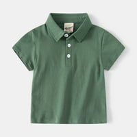 Adviicd WABY odjeća za bebe Dječje dječake Majica Majica Dječji dugi rukavi Dječji dječji vrhovi Zelena