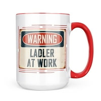 Neonblond upozorenje Ladler na poslu Vintage Fun Potpise za prijem poklon za ljubitelje čaja za kavu