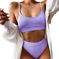 Modna ženska spajanje bikini push up jastuk kupaći kostim kupaći odjeću