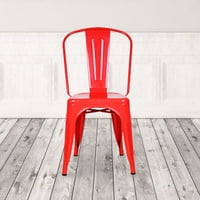Metalna slatka bočna stolica bočna stolica, ukupno: 33,5 '' 'H 18' '' 'W 20' '' 'D, Dužina garancije: