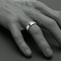 Vječna veza od nehrđajućeg čelika polirana udobnost FIT FIT FIT Wedding Ring